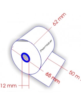 ROULEAU MACHINE THERM. la 62mm Ø65mm 55gr