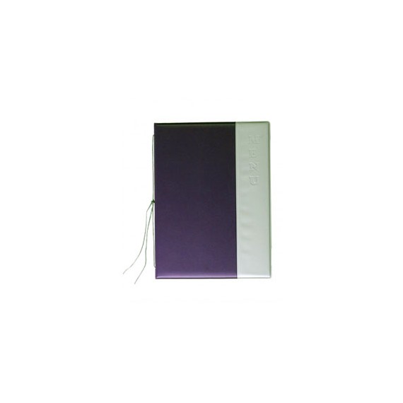 PORTE MENU "BRIO'" VIOLET 32.5*24cm 2 INTERC.