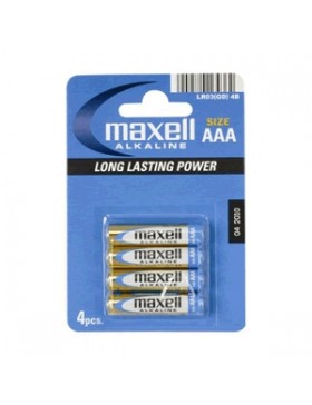 PILE MAXELL ALKALINE 1.5v LR03-AAA