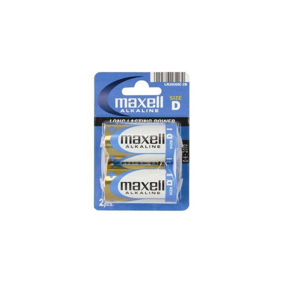 PILE MAXELL ALKALINE 1.5v LR20-D