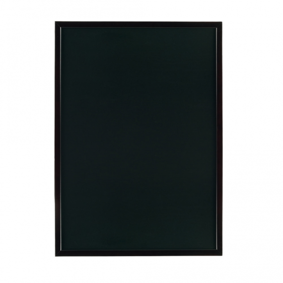 PANNEAU NOIR 60*90cm CADRE BOIS NOIR INTÉRIEUR