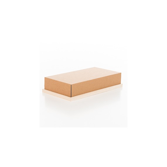 COUVERCLE KRAFT 43*23*11cm ALIMENTAIRE 890g/m²