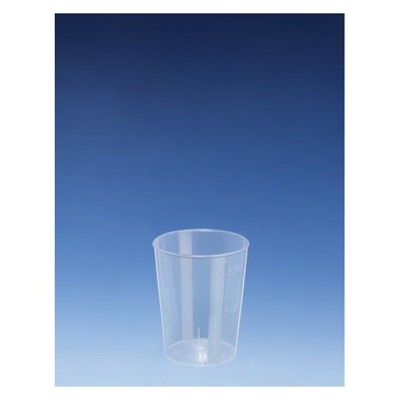 VERRE ø47mm - 40cc PP - alcool - Réutilisable