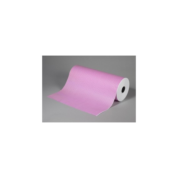 BOBINE PAPIER 50g/m² VICHY ROSE 40CM