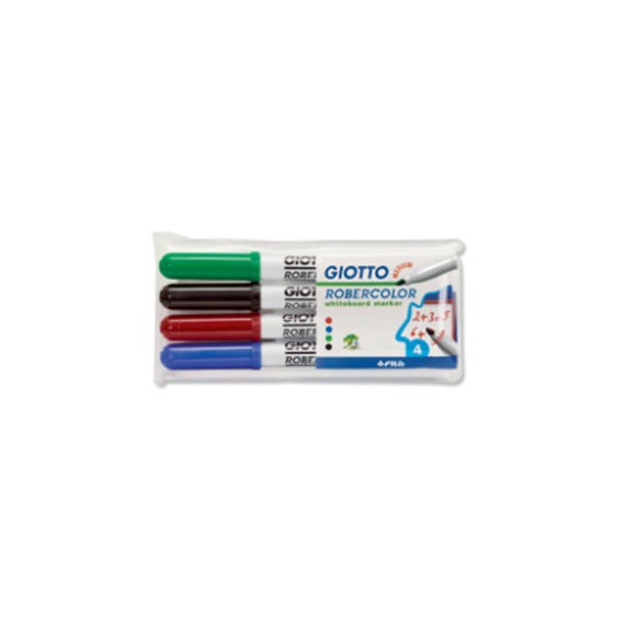 MARQUEUR GIOTTO TABLEAU BLANC 4 COULEURS