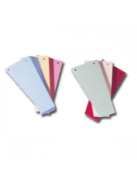 INTERCALAIRE CARTON TRAPÈZE 5 COULEURS 160g