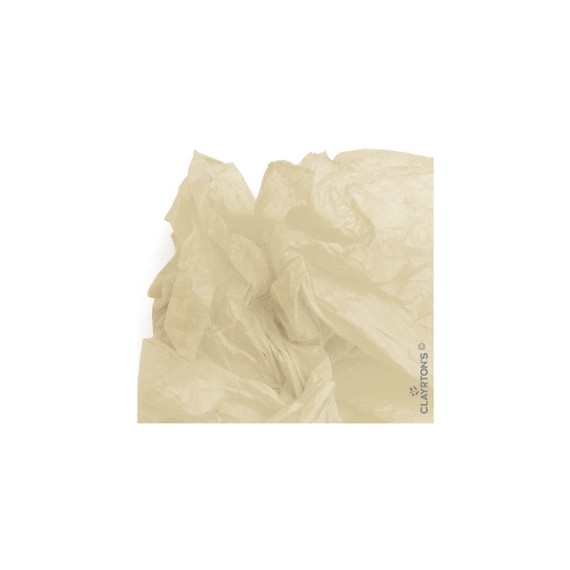 PAPIER DE SOIE 18g/m² 75*50cm - CRÈME
