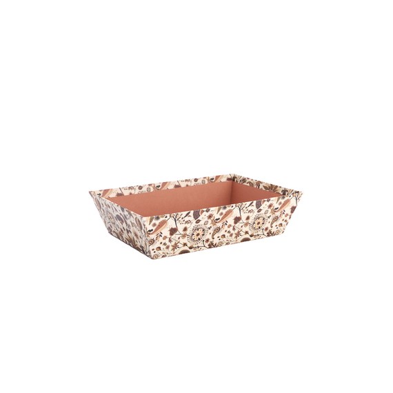 Panier Carton Rect. 28*19*7cm - Automnal