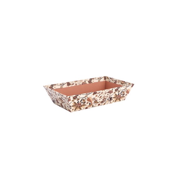 Panier Carton Rect. 23*15*6cm - Automnal