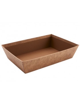 Panier Carton Rect. 32*22,5*8cm - Brun