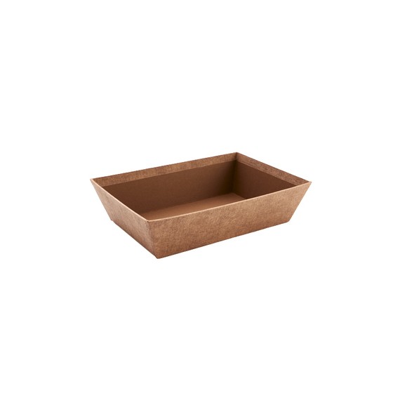 Panier Carton Rect. 28*19*7cm - Brun