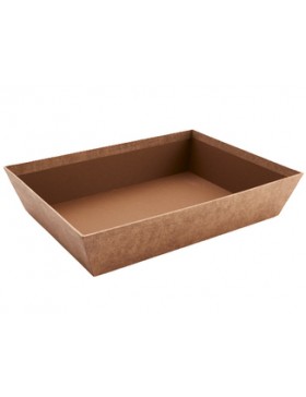 Panier Carton Rect. 36*27*7,5cm - Brun
