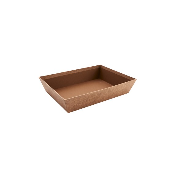 Panier Carton Rect. 36*27*7,5cm - Brun
