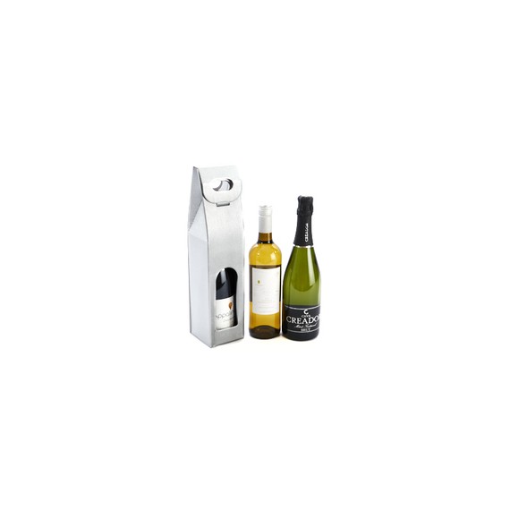 Boite portable 1btl - Argent