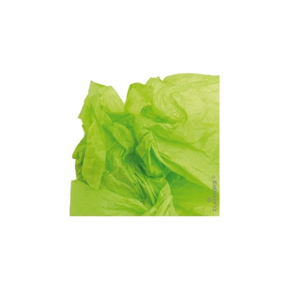 PAPIER DE SOIE 18g/m² 75*50cm - LIGHT GREEN