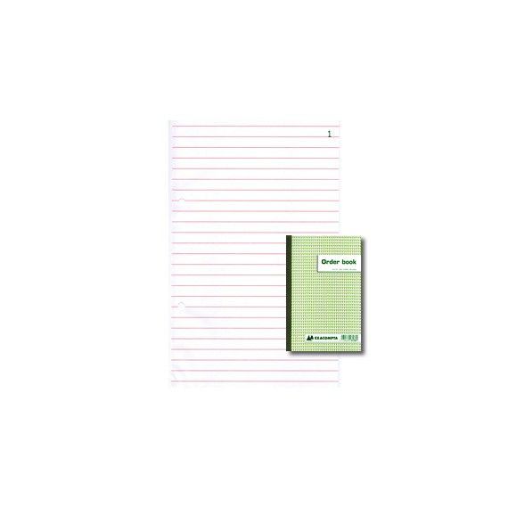 ORDERBOOK EXACOMPTA 2 COPIES 3136 13.5*21cm