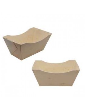 Verrine Bélix - Pot Rect. 133*75*60mm - 320ml - Bois