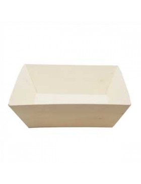 Verrine Bélix - Pot Rect. 145*125*40mm - 480ml - Bois