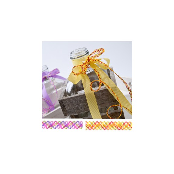 RUBAN TISSÉ CROSS OVER CROSS 8mm*25m