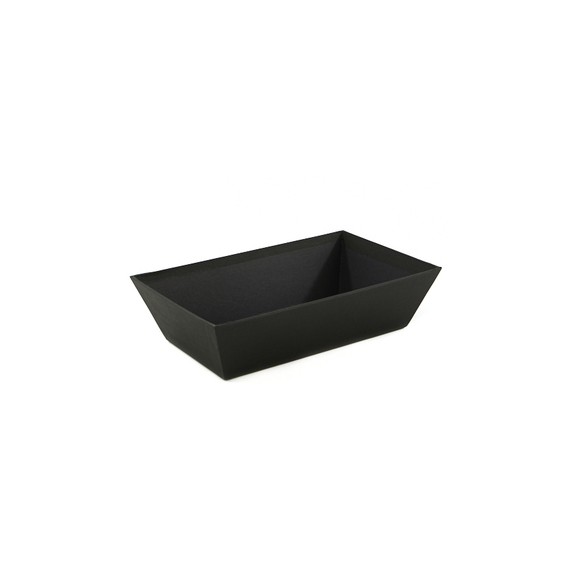 Panier rect. Carton - 23*14*6cm - Noir