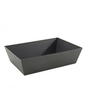Panier rect. Carton - 32*22,5*8,5cm - Noir
