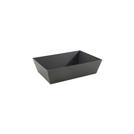 Panier rect. Carton - 32*22,5*8,5cm - Noir