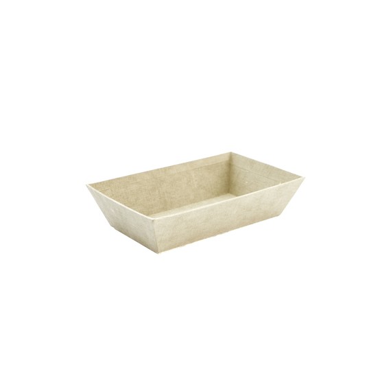 Panier Carton Rect. 23*15*6cm - Vert Olive
