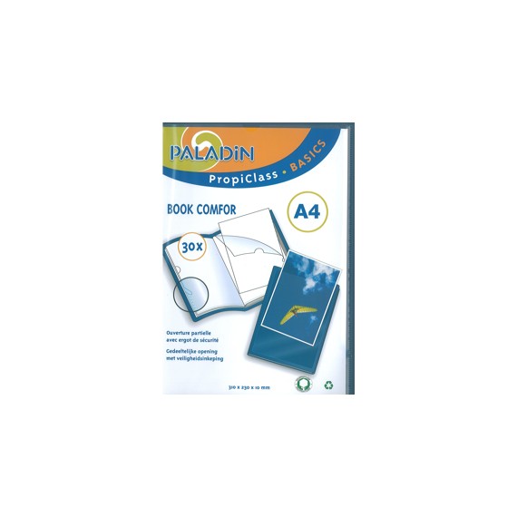 FARDE PRÉSENTATION A4 30 POCHES PALADIN COUV PERSONNALISABLE