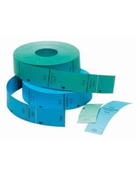 TICKET EN ROULEAU NUM 1-1000 VERT