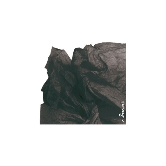 PAPIER DE SOIE 18g/m² 75*50cm - BLACK