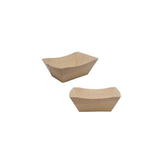 Verrine Bélix - Pot Rect. 107*67*37mm - 140ml - Bois