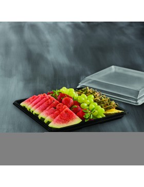 Plateau Pluspack Zen 25*25*2cm - Noir