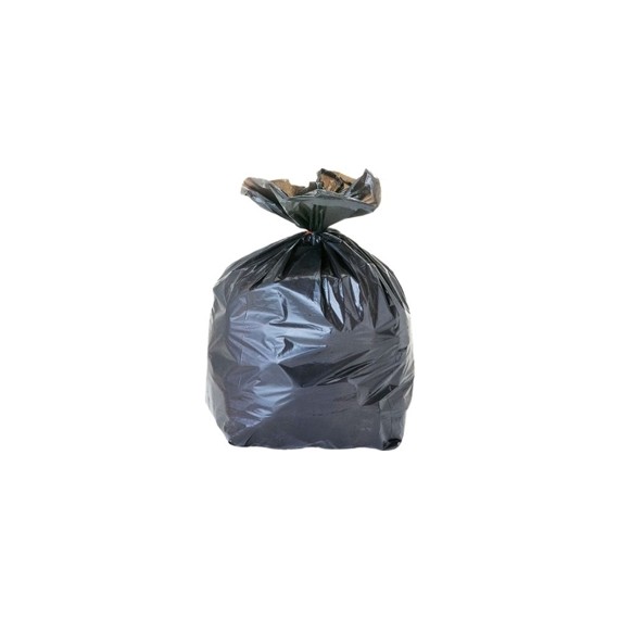 SAC POUBELLE 70*110cm (Ø44cm) HD 25µ NOIR - 110l
