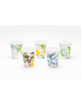 Couv. plat Ø90mm pour gobelet Cold drinks - PS