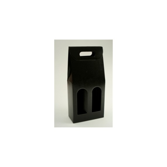 BOITE PORTABLE 2 btl 180*90*385mm NOIR