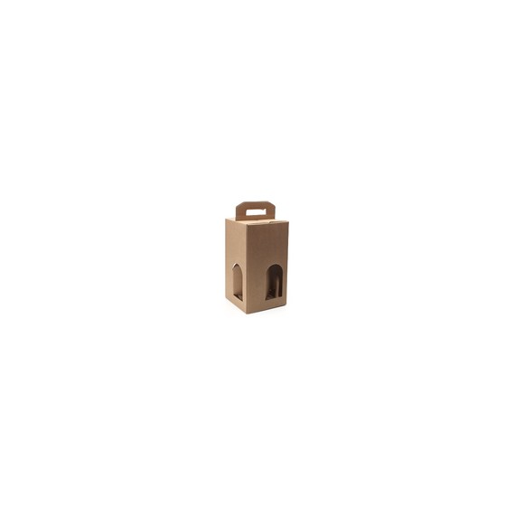 BOITE PORTABLE 4 btl 180*180*340mm KRAFT