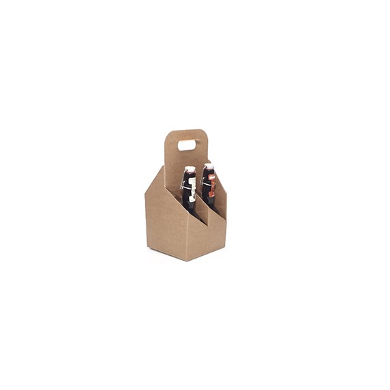 PANIER PORTABLE 4 btl TRAPPISTE 150*150*320mm KRAFT