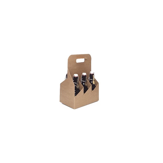 PANIER PORTABLE 6 btl TRAPPISTE 225*150*320mm KRAFT
