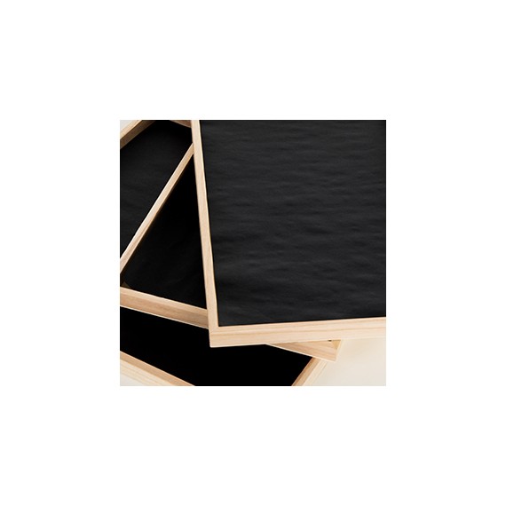 FEUILLE NOIRE 58*23cm ALIMENTAIRE 70g/m²