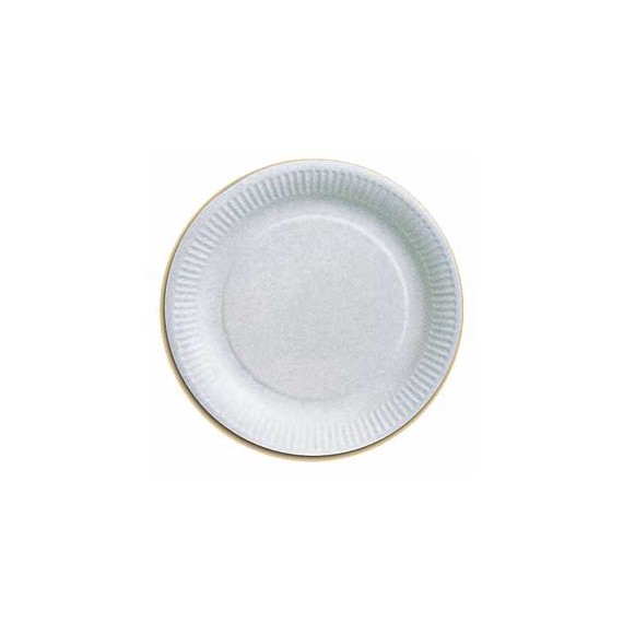 ASSIETTE CARTON BLANC Ø23 CM