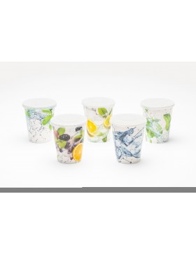 Couv. plat Ø90mm pour gobelet Cold drinks - PS