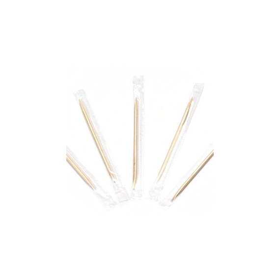 CURE DENT BOIS - 7 cm INDIVIDUEL
