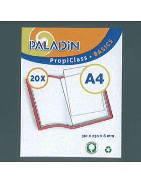 FARDE PRÉSENTATION A4 20 POCHES PALADIN