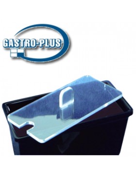 BAC DE COMPTOIR PLEXI NOIR 215*155*85mm - GASTRO PLUS