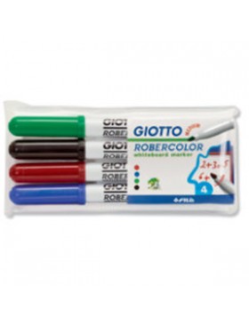MARQUEUR GIOTTO TABLEAU BLANC 4 COULEURS