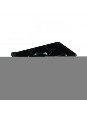Plateau Pluspack Zen 25*16.6*3.3cm - 3 comp. - Transp.