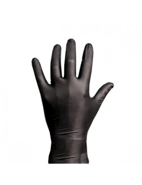 GANT NITRIL NOIR NON POUDRÉ - LARGE