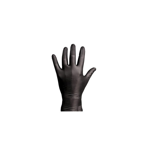GANT NITRIL NOIR NON POUDRÉ - X-TRA LARGE