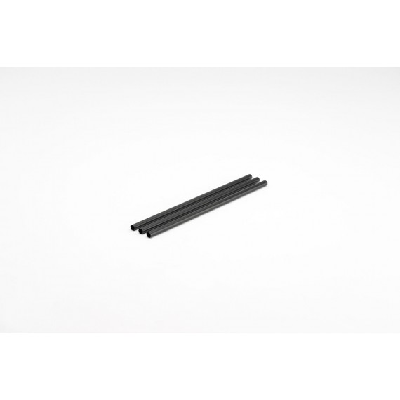 Paille noire réutilisable RPP - Ø7mm*15cm
