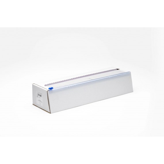 Film Alimentaire 45cm*300m 8µ - Boite distributrice + Slider